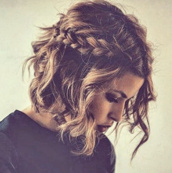 Short Hair chain braid