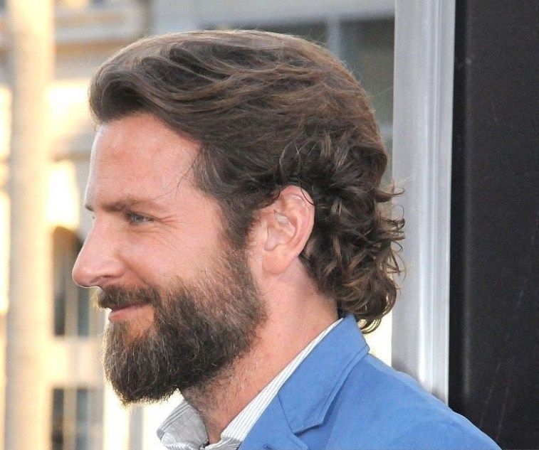 Bradley Cooper Casual Mullet