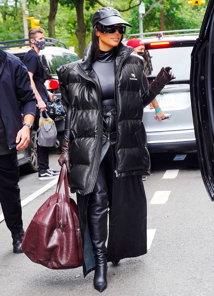 Kim Kardashian Street fashion