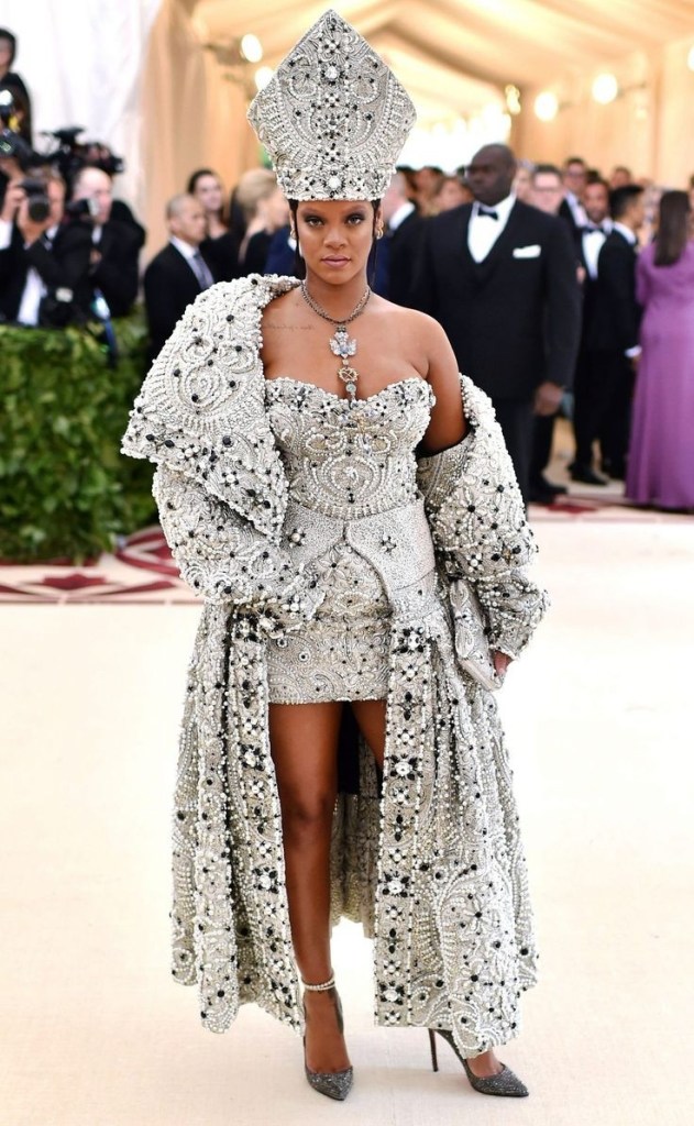 Rihanna 2018 Met Gala Dress